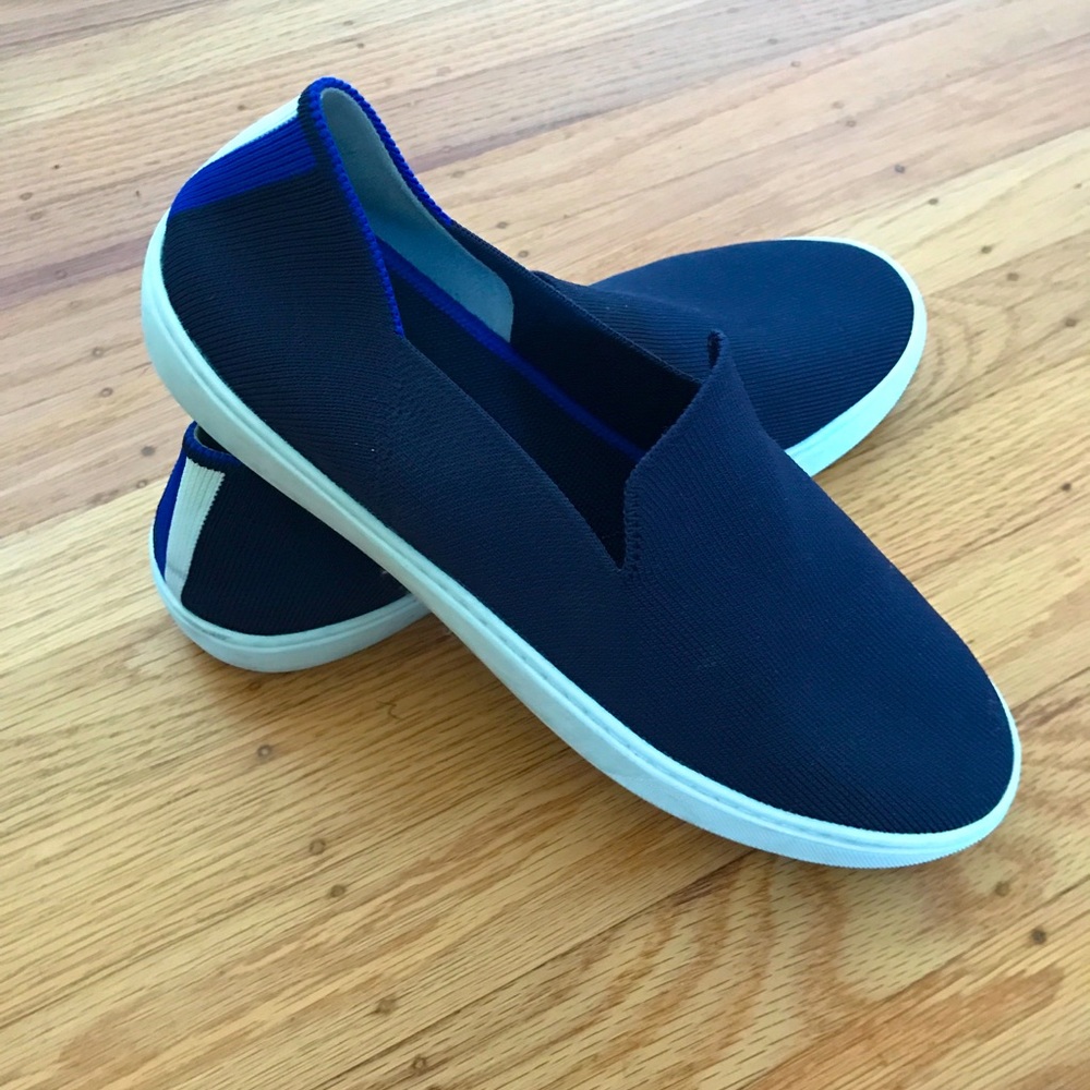 Rothy’s Deep Navy Slip-on Sneakers